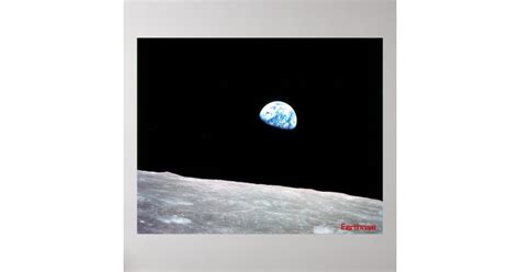 Earthrise Poster | Zazzle