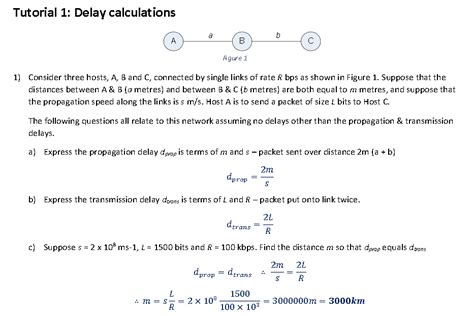 network - How to understand Transmission and Propogation delay formula ...