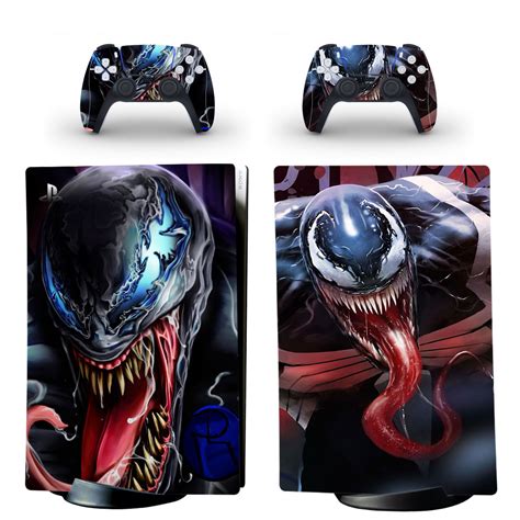 Venom Skin Sticker Decal For PS5 Digital Edition And Controllers Design ...