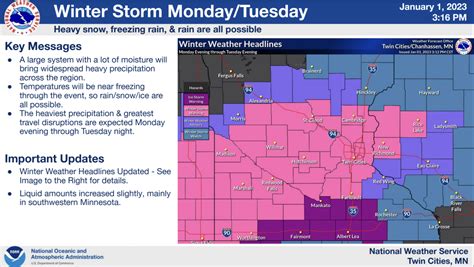 Winter storm and ice storm warnings issued in Minnesota - Bring Me The News