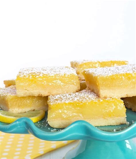 Lemon Bars with Tender Shortbread Crust - My Country Table | Recipe ...