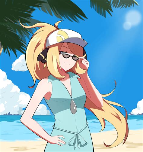 Cynthia fanart : pokemon