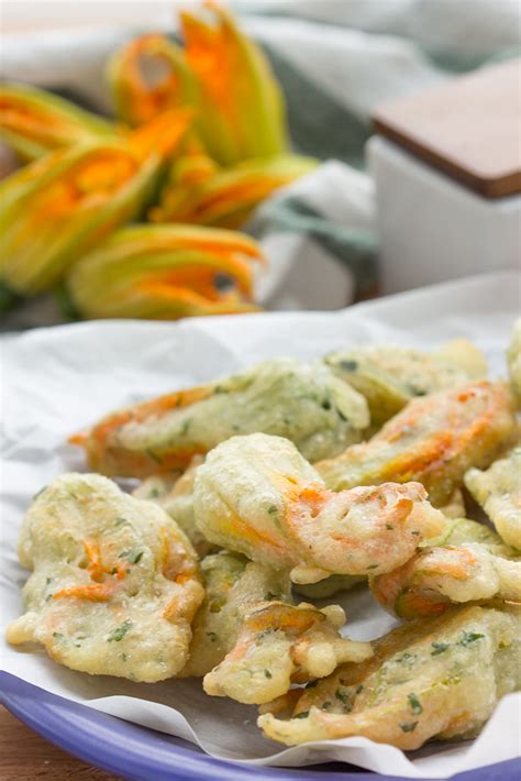 Fried Zucchini Blossoms - The Viet Vegan