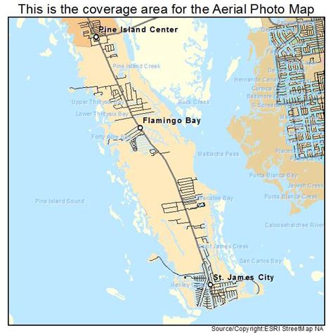 Aerial Photography Map of St James City, FL Florida