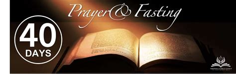 40 Days of Prayer & Fasting – Tabernacle Bible Church