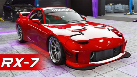 The MAZDA RX-7 in GTA Online - Los Santos Tuners Update - YouTube