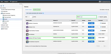 Bootstrap ACME Space Templates