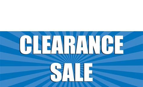 Clearance Sale Vinyl Banner Sign Design ID #1800 | DPSBanners.com