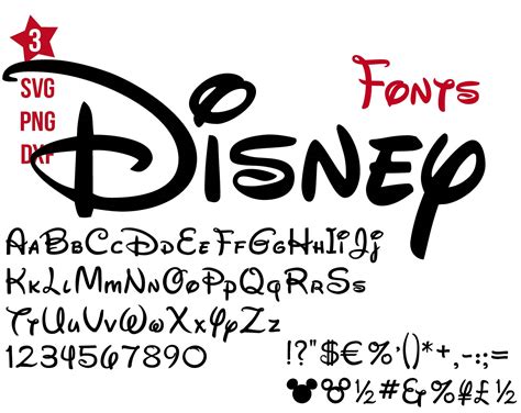 Disney Fonts svg, Disney Font svg, Disney Font png, Disney Font dxf, Disney Letters svg, Disney ...