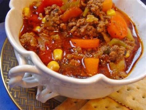 Hearty Hamburger Soup – Recipes 2 Day