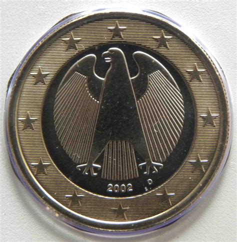 Germany 1 Euro Coin 2002 D - euro-coins.tv - The Online Eurocoins Catalogue