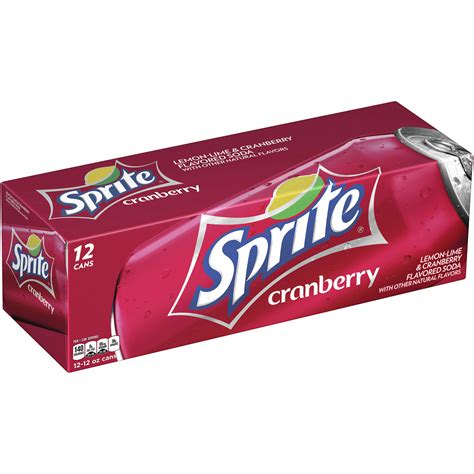 Sprite Lemon Lime Cranberry Soda Soft Drinks, 12 fl oz, 12 Pack – Walmart Inventory Checker ...