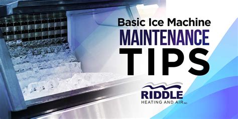 Basic Ice Machine Maintenance Tips | New Albany, MS