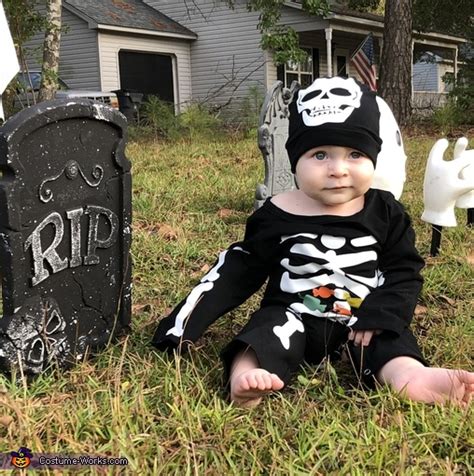 Spooky Skeleton Baby Costume | Halloween Party Costumes