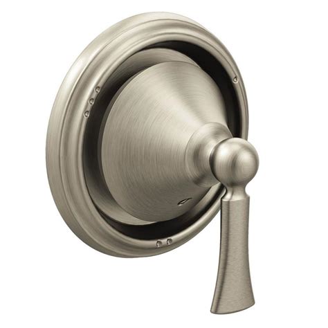 Moen Wynford Brushed Nickel 1-handle Commercial Shower Faucet at Lowes.com