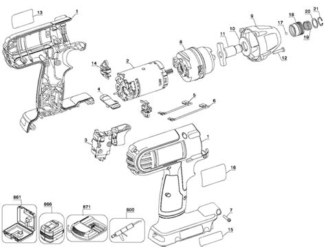 Dewalt DC815 Impact Driver Parts - DeWALT Impact Driver Parts - DeWALT ...