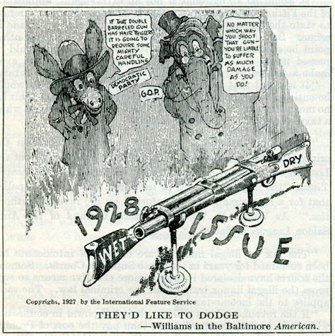 Prohibition political cartoons (1927) - Click Americana