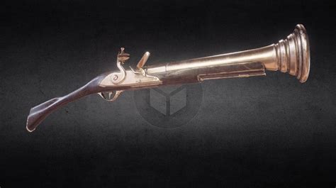 Blunderbuss - 3D model by neoraptor [f0b4fe2] - Sketchfab