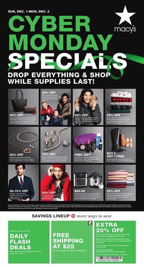 Macy's Cyber Monday 2020 Ad - Savings.com