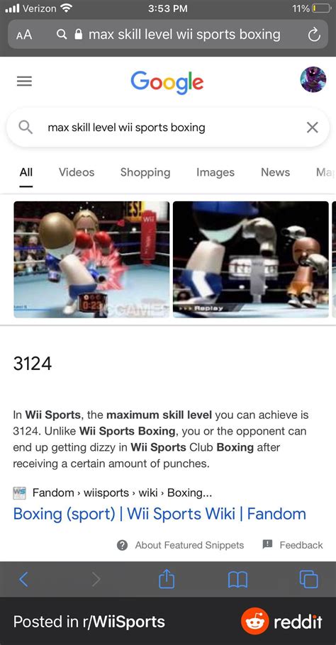 Max level in wii boxing! : r/gaming