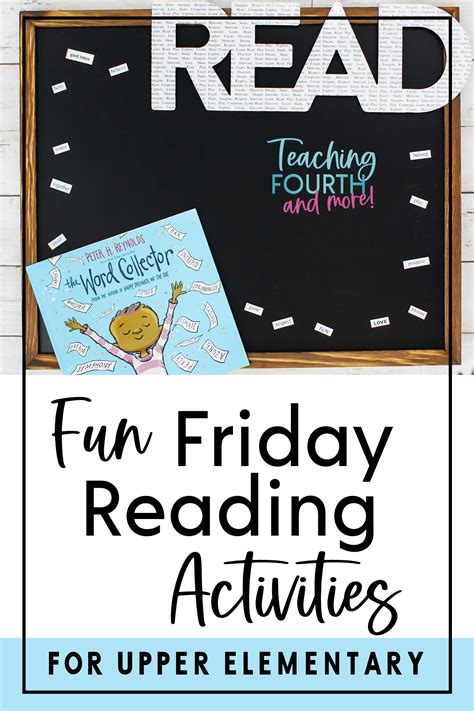 Fun Friday Reading Activities for the Classroom | Reading activities ...