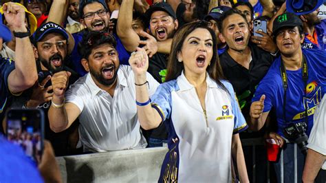 Agency News | ‘Says Wonderful To See Growth of Cricket’: Nita Ambani ...