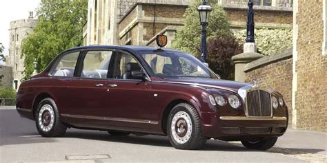 King Charles III and His Two of Two Bentley State Limousines ...