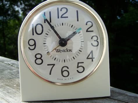 Vintage Wind-up Westclox Alarm Clock by smokymtntreasures on Etsy