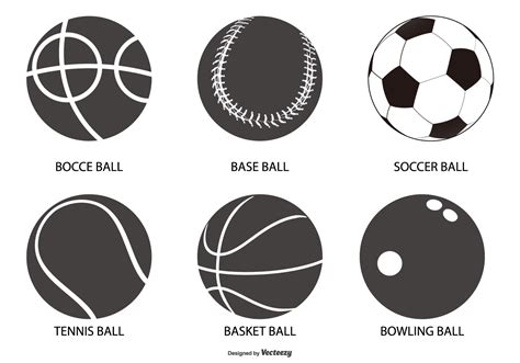 Sport Ball Shapes Collection 151192 Vector Art at Vecteezy