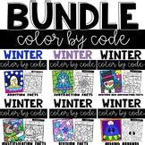 Winter Color by Number by Teaching Second Grade | TpT