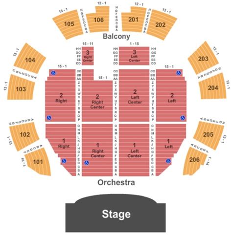 Lynn Auditorium Seating Chart