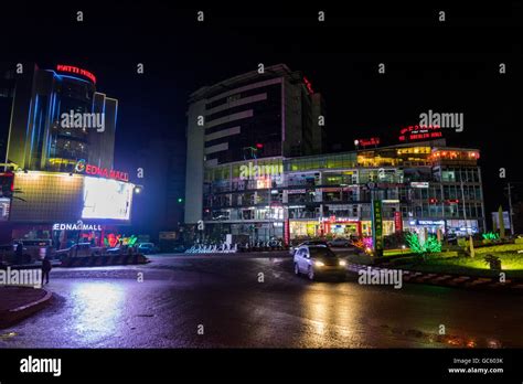 Ethiopia addis ababa city night hi-res stock photography and images - Alamy