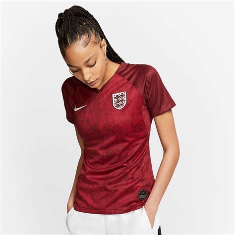 Nike Womens World Cup England 2019 Away Stadium SS Jersey - Team Red ...