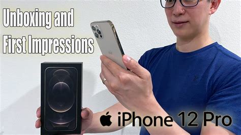 iPhone 12 Pro | Unboxing and Review | My first Impressions - Chris Loh - Official