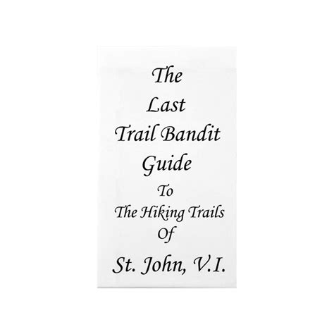 St. John Trail Bandit Hiking Map/Guide