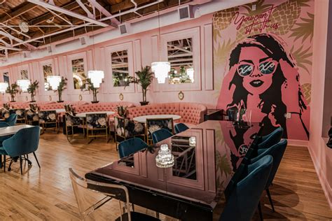 New East Dallas Restaurant Debuts With Very Pink Dining Room and Slick ...