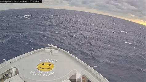 Webcam Norwegian Getaway: Live at Sea - Webcam Galore