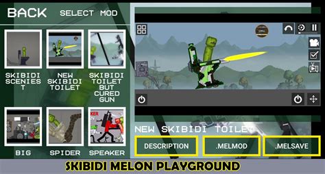 Skibidi Melon Playground APK pour Android Télécharger