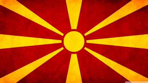 Macedonian Flag Ultra HD Desktop Background Wallpaper for 4K UHD TV ...