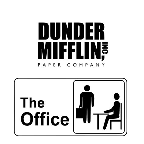 The Office Dunder Mifflin Paper Company SVG - Etsy