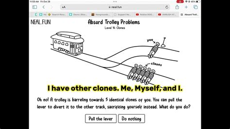 Absurd Trolley Problems. - YouTube