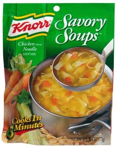 Knorr Chicken Noodle Soup Mix - 2.72 oz, Nutrition Information | Innit