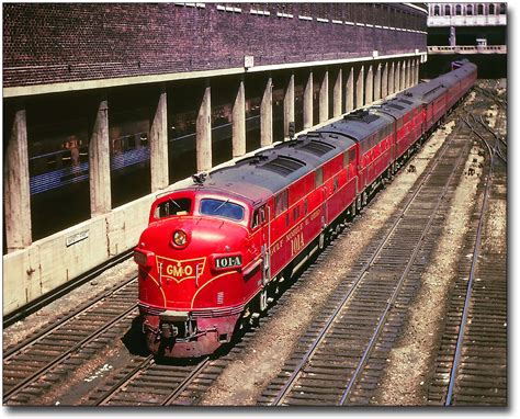 GM&O RAILROAD E-3A/F-3B TRAIN 11x14 SILVER HALIDE PHOTO PRINT | eBay