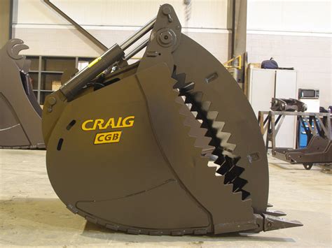 Craig Excavator Grab Bucket – Craig Manufacturing