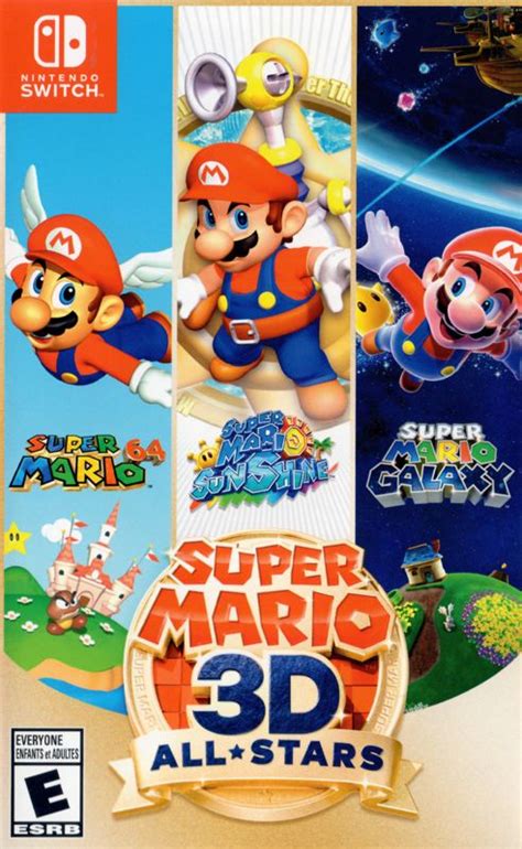 Super Mario 3D All-Stars cover or packaging material - MobyGames