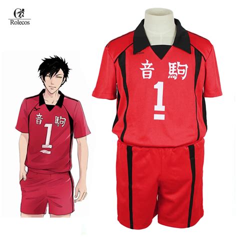 Aliexpress.com : Buy Rolecos Anime Haikyuu Nekoma High School Uniform Jersey NO 1 NO 5 Kuroo ...