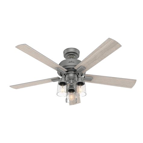 Hartland with LED Light 52 inch Ceiling Fan – Hunter Fan