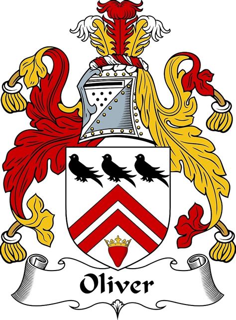 "Oliver Coat of Arms / Oliver Family Crest" by ScotlandForever | Redbubble