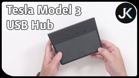 Add More USB Ports to the Tesla Model 3! Jeda USB Hub - YouTube