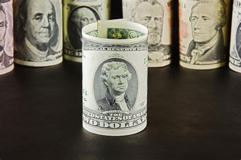 Premium Photo | Portrait of thomas jefferson on twodollar banknote